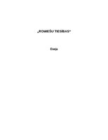 Eseja 'Romiešu tiesības', 1.