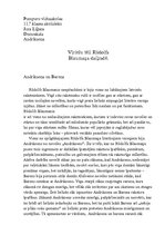 Eseja 'Vīriešu tēli Rūdolfa Blaumaņa daiļradē', 1.