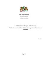 Konspekts 'Velmētas tērauda vienlaiduma divbalstu sijas nepieciešamā šķērsgriezuma noteikša', 1.