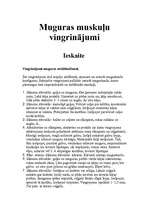 Konspekts 'Muguras muskuļu vingrinājumi', 1.