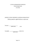 Referāts 'Pārtikas produktu sagāde ēdināšanas uzņēmumos', 1.