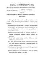 Konspekts 'Mācību motivācija', 3.
