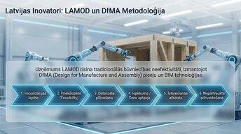 Prezentācija 'Modulārā būvniecības attīstība ES un Latvijā', 9.