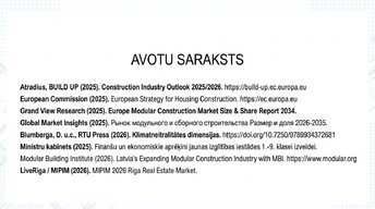 Prezentācija 'Modulārā būvniecības attīstība ES un Latvijā', 14.