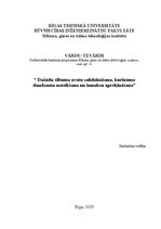 Referāts 'Dažādu siltuma avotu salīdzināšana, kurināma daudzuma noteikšana un izmaksu aprē', 1.