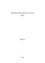 Referāts 'Demokrātijas attīstība Latvijā no 1918.-1934.gadam', 1.