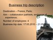 Prezentācija 'Business Trip to France', 3.