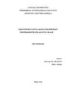 Diplomdarbs 'Jāņa Poruka stāsta "Kauja pie Knipskas" vērtīborientējoša apguve 5.klasē', 1.