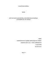 Referāts 'Metafiziskā glezniecība. De Kiriko glezniecības savdabīgums un lirisms', 1.