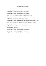 Eseja 'Es gribu, lai tu zinātu...', 1.