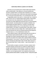 Eseja 'Akulturācijas ietekme uz ģimeni un tās dinamiku', 1.