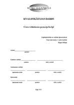 Referāts 'Cenu veidošanās pamatprincipi', 1.