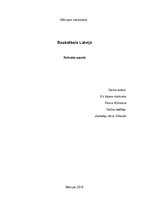 Referāts 'Basketbols Latvijā', 1.