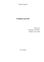 Konspekts 'Pasūtījuma apstrāde', 1.