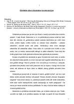 Eseja 'Globālās elites identitātes konstrukcijas', 1.