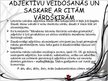 Prezentācija 'Īpašības vārds jeb adjektīvs', 14.