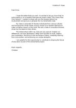 Paraugs 'An example for a letter', 1.