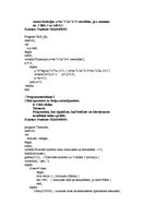 Konspekts 'Programmēšana I', 12.