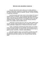 Eseja 'Romāna "Mērnieku laiki" aktualitāte mūsdienās', 1.