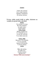 Paraugs 'Māmiņdienas scenārijs', 3.