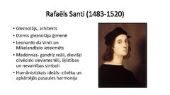 Prezentācija 'Mākslas stili, ievērojamākie mākslinieki un viņu darbi', 19.