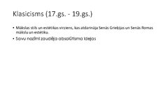 Prezentācija 'Mākslas stili, ievērojamākie mākslinieki un viņu darbi', 40.