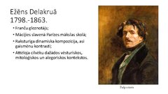 Prezentācija 'Mākslas stili, ievērojamākie mākslinieki un viņu darbi', 66.