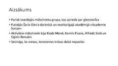 Prezentācija 'Mākslas stili, ievērojamākie mākslinieki un viņu darbi', 92.