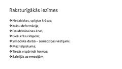 Prezentācija 'Mākslas stili, ievērojamākie mākslinieki un viņu darbi', 124.