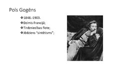 Prezentācija 'Mākslas stili, ievērojamākie mākslinieki un viņu darbi', 130.