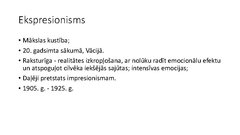 Prezentācija 'Mākslas stili, ievērojamākie mākslinieki un viņu darbi', 141.