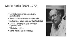 Prezentācija 'Mākslas stili, ievērojamākie mākslinieki un viņu darbi', 217.