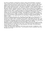 Eseja 'How an Electric Generator Works and what Parts It Consists of', 1.
