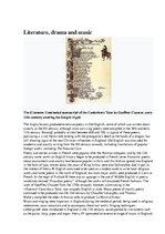 Konspekts 'Culture in England', 9.