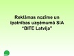 Prezentācija 'Reklāmas nozīme un īpatnības uzņēmumā SIA “Bite Latvija”', 1.