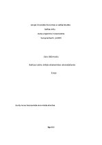 Eseja 'Baltijas valstu ārējās ekonomikas atveseļošanās', 1.