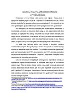 Eseja 'Baltijas valstu ārējās ekonomikas atveseļošanās', 3.