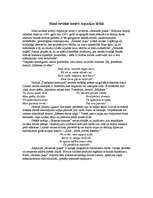 Eseja 'Man tuvākie motīvi Aspazijas lirikā', 1.