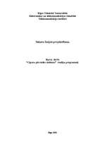 Referāts 'Sakaru līnijas projektēšana', 1.