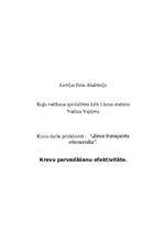 Konspekts 'Kravu pārvadāšanu efektivitāte', 15.