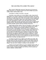 Eseja 'Domraksts par vērtībām Jāņa Poruka stāstā "Pērļu zvejnieks"', 1.