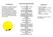 Konspekts 'Aviotūrisms Austrālijā', 1.