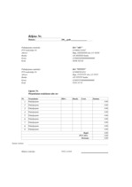 Paraugs 'Rēķina forma', 1.