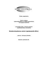 Referāts 'Skaistumkopšanas saloni', 1.