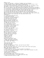 Eseja 'Four Poems about Being Mother', 1.