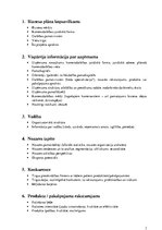 Paraugs 'Biznesa plāns uzņēmumam laika posmam', 3.