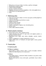 Paraugs 'Biznesa plāns uzņēmumam laika posmam', 4.