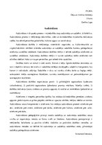 Eseja 'Audzināšana', 1.