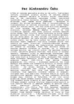 Referāts 'Aleksandrs Čaks', 1.