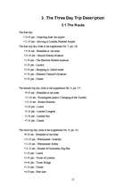 Referāts 'A Three Day Trip to London ', 17.